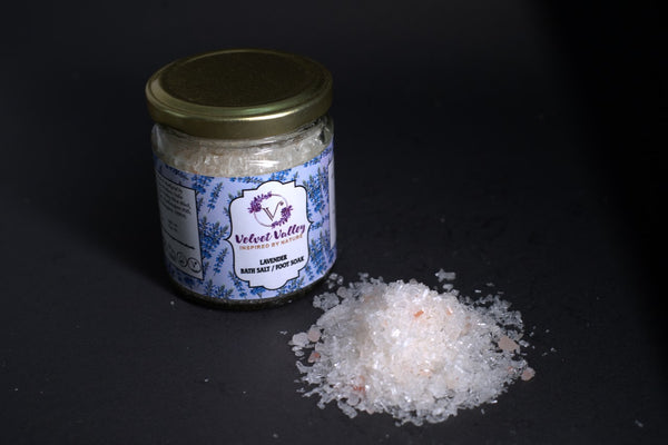 Lavender Bath Salt, Foot Soak