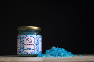 Peppermint Bath Salt, Foot Soak