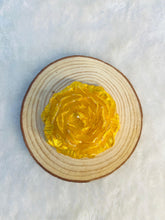 Peony flower candle sandalwood