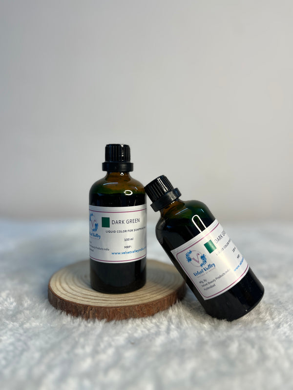 Dark Green Liquid Color