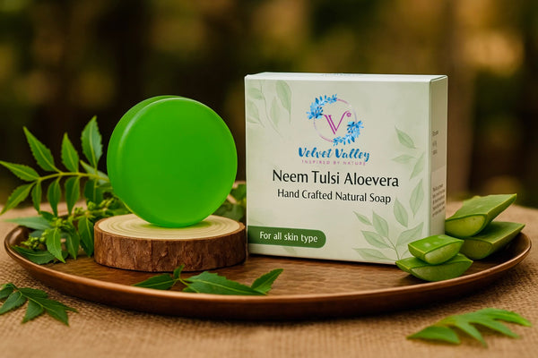 Neem Tulsi Aloevera Soap