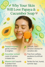 Papaya & Cucumber Soap