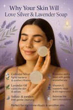 Silver & Lavender Soap - PACK OF 3