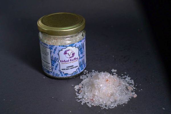 Lavender Bath Salt, Foot Soak