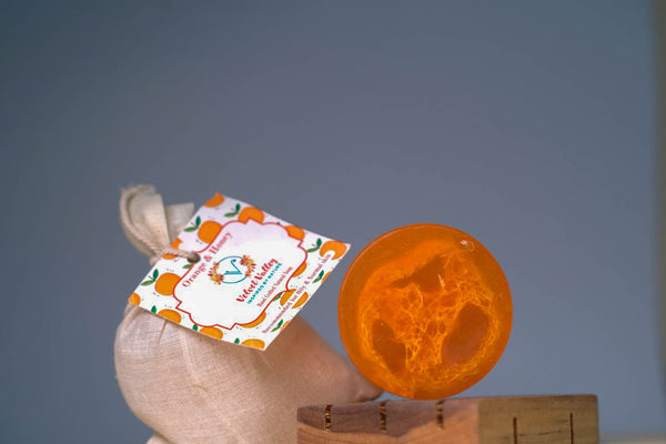 Orange and Honey Soap